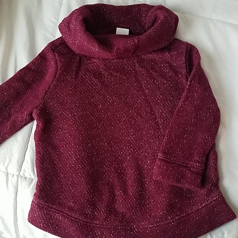 Old Navy purple turtleneck